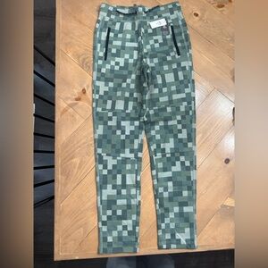 GAP Green Camo Kids Sweatpants